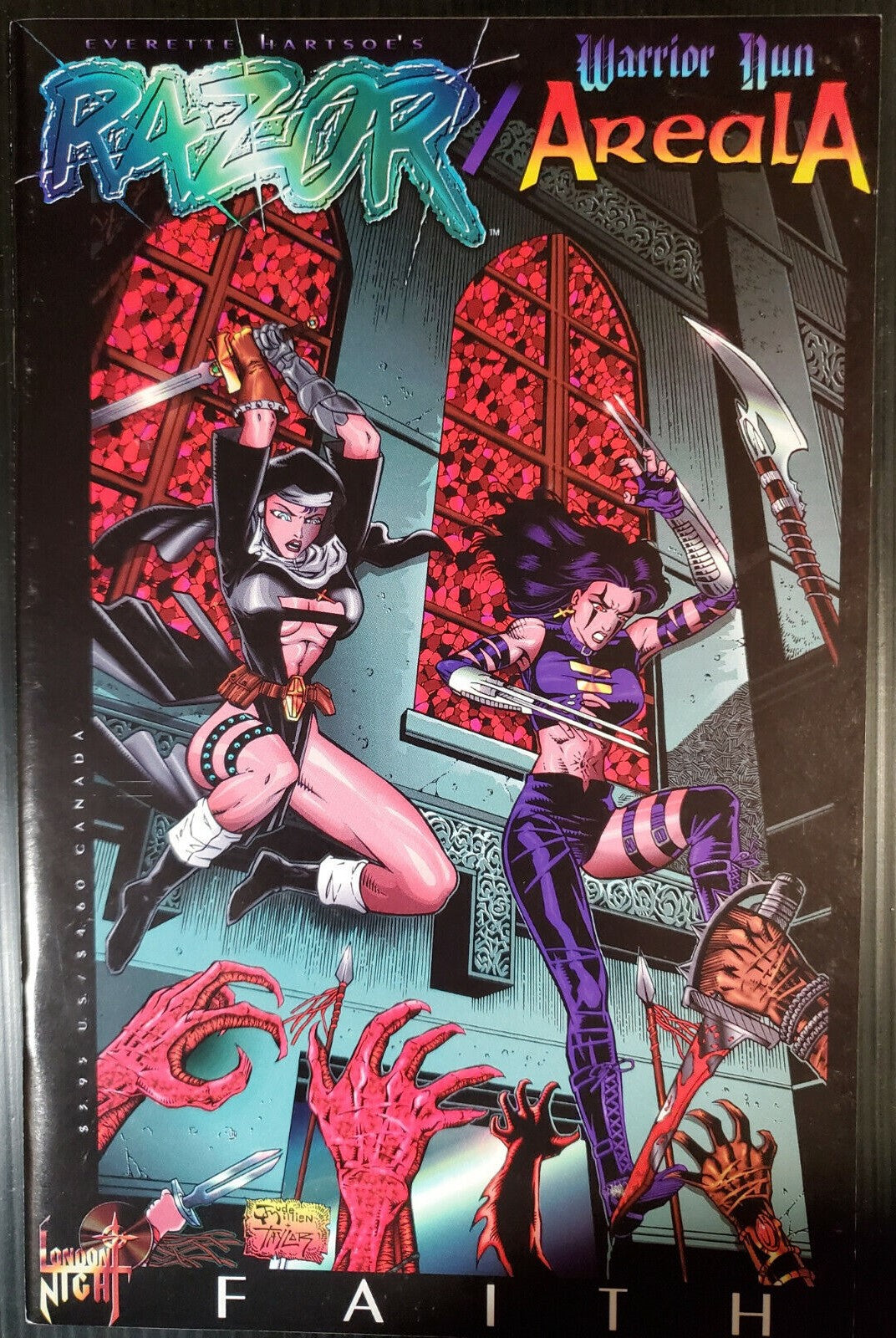 RAZOR / Warrior Nun Areala: Faith #1