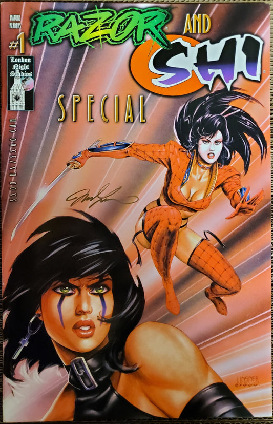 Razor and Shi Special #1 signed