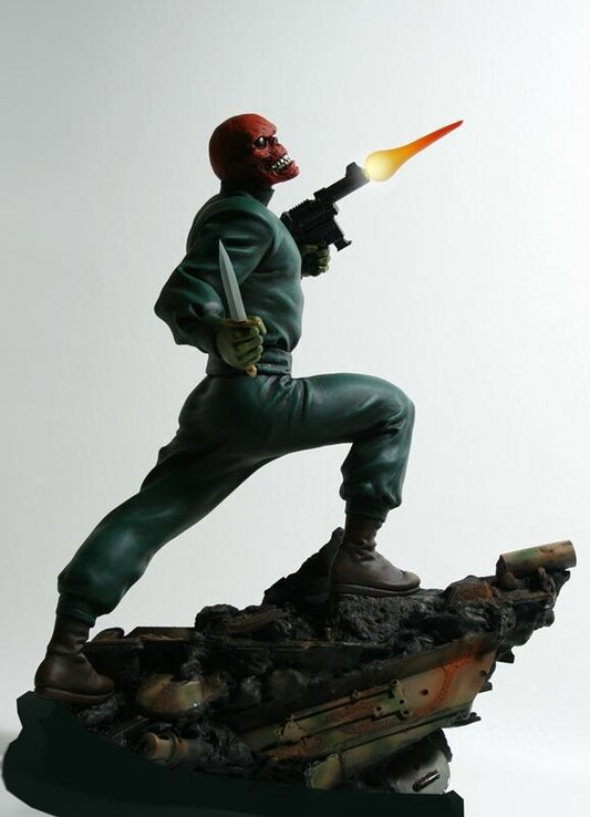 Red Skull Action statue