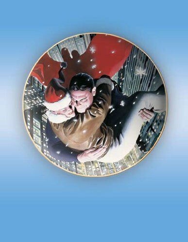SUPERMAN & LOIS LANE HOLIDAY 2004 DC Gallery Collector's Plate