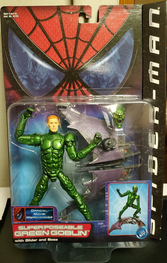 Spider-Man movie Green Goblin super poseable action figure