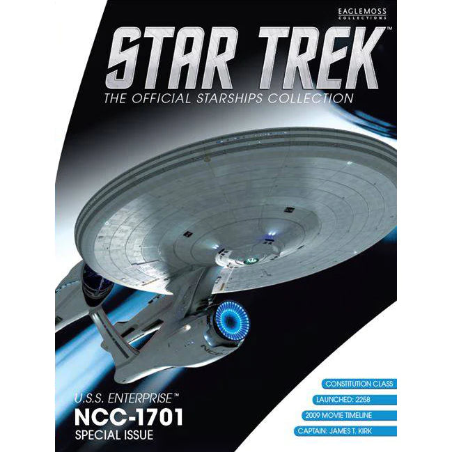 Star Trek Starships Collection Special #2 2009 movie USS Enterprise NCC-1701 diecast model