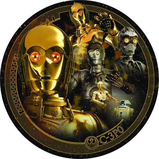 Star Wars C3PO collectible plate