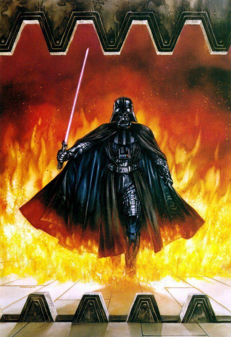 Star Wars Darth Vader Lithograph