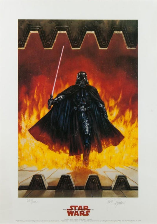 Star Wars Darth Vader Lithograph