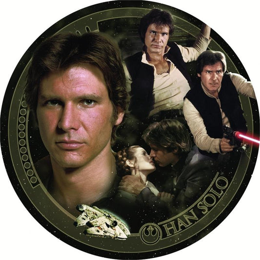 Star Wars Han Solo collectible plate