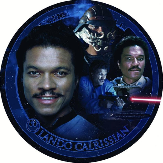 Star Wars Lando collectible plate