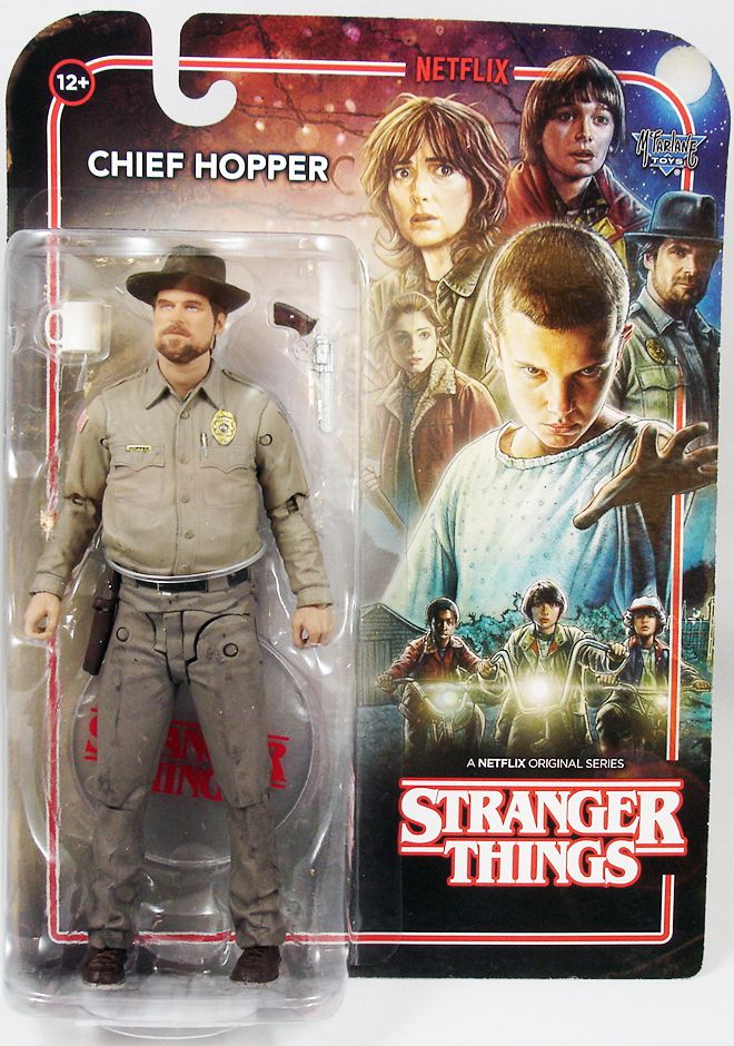 Stranger Things series 1 Hopper action figure
