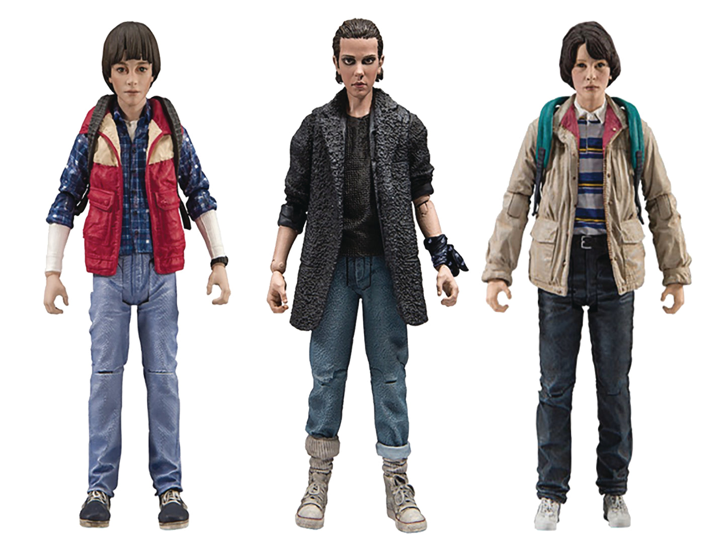 Stranger Things series 3 action figures set