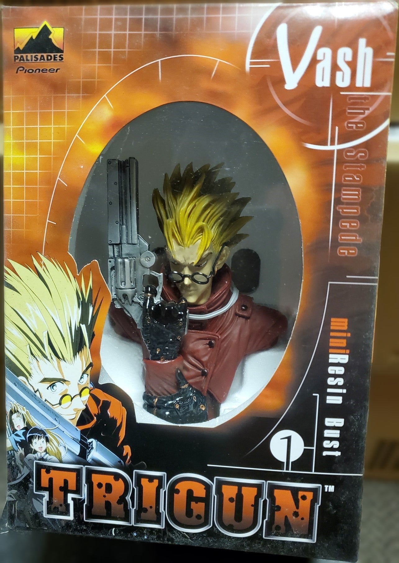 TRIGUN Vash the Stampede resin mini bust