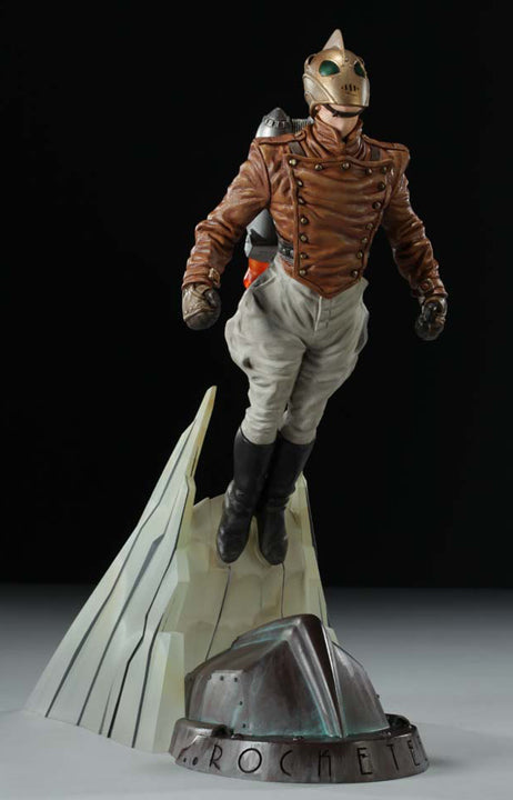 The Rocketeer statue