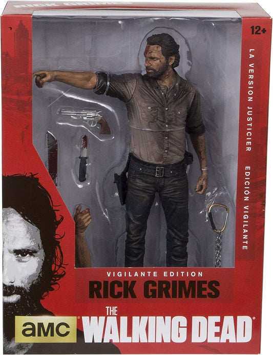The Walking Dead TV Rick Grimes 10" Deluxe Vigilante edition action figure
