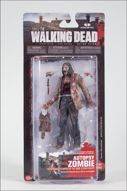 The Walking Dead series 3 Autopsy Zombie action figure
