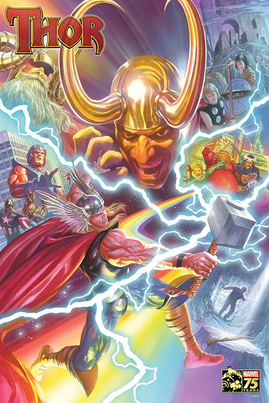 Thor 75th Anniversary poster