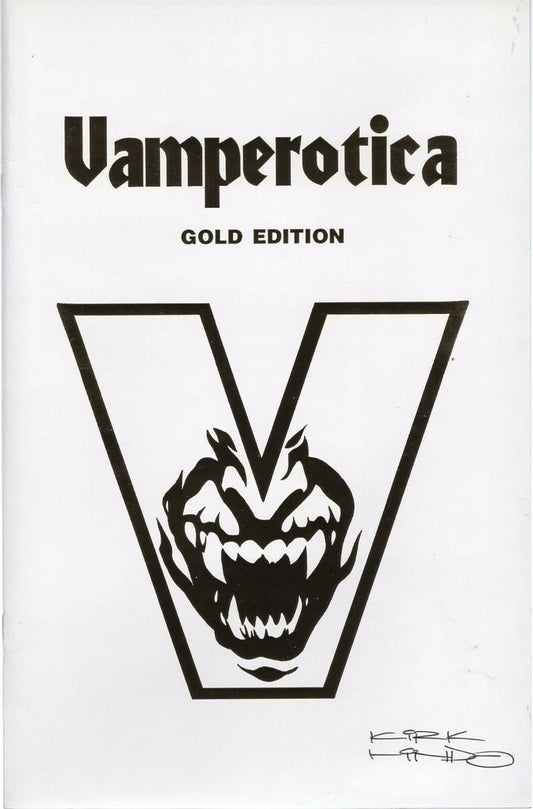 Vamperotica # 1 Gold Edition signed