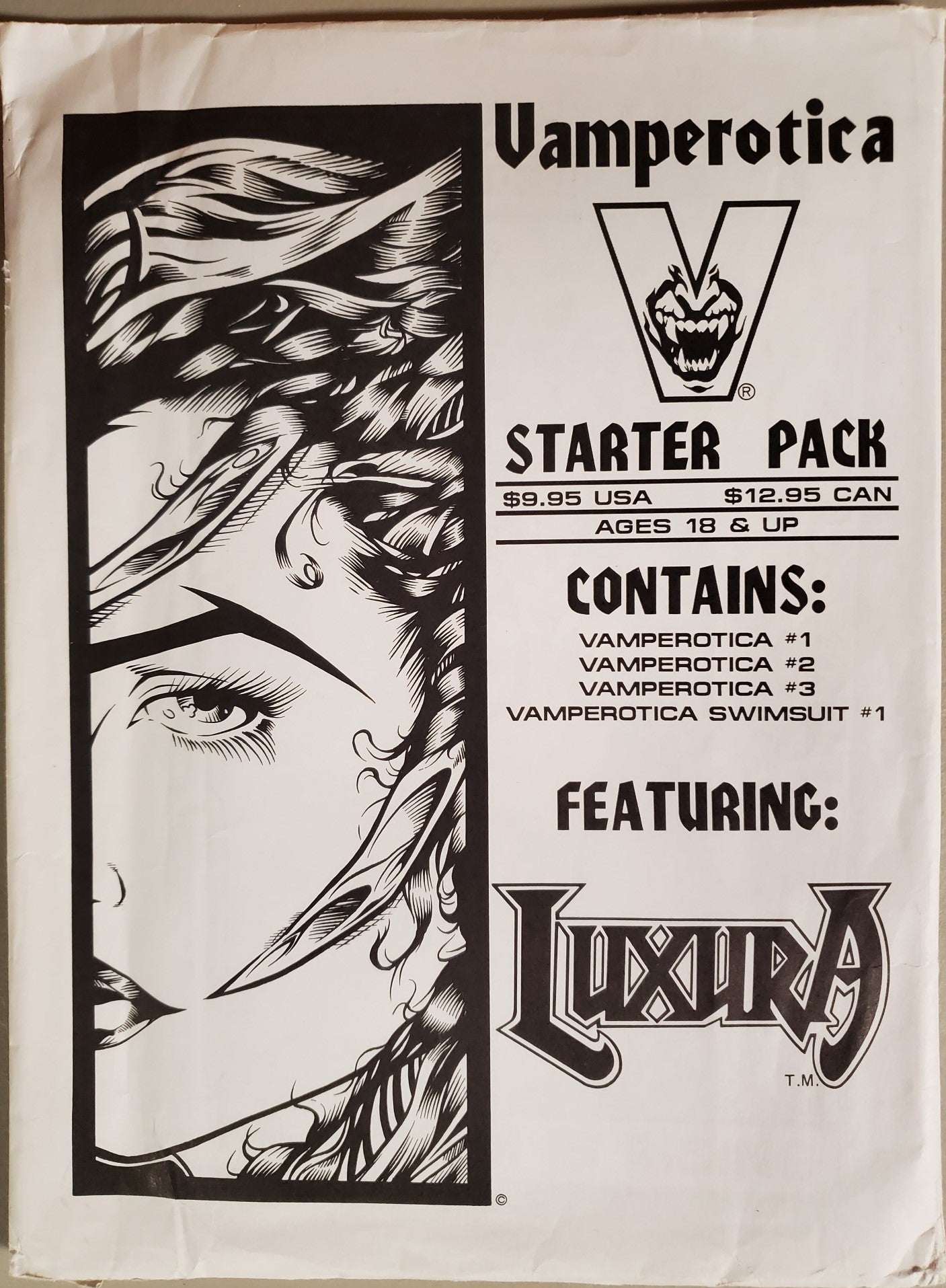 Vamperotica Comic Book Starter Pack