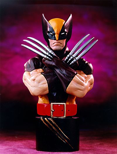 Wolverine Brown mini bust