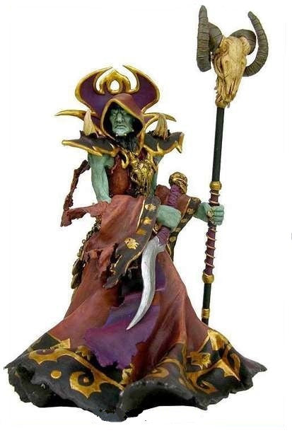 World of Warcraft Undead Warlock action figure