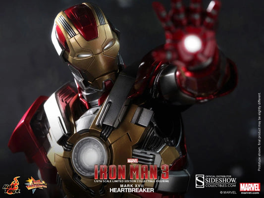 IRON MAN 3 Mark 17 Heartbreaker Armor 1/6 scale action figure by Hot Toys MMS212