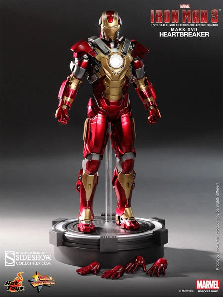 IRON MAN 3 Mark 17 Heartbreaker Armor 1/6 scale action figure by Hot Toys MMS212