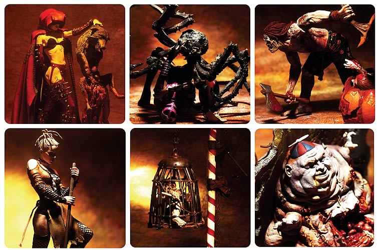 McFarlane Monsters series 4 action figure set