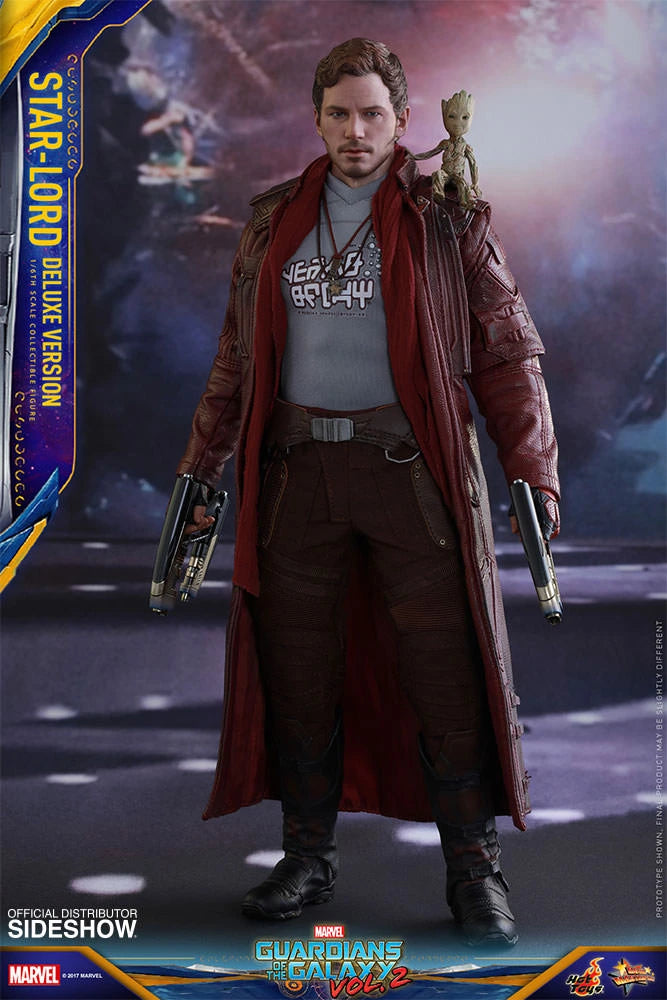 STAR-LORD Guardians of the Galaxy Vol 2 1/6 scale action figure by Hot Toys MMS421