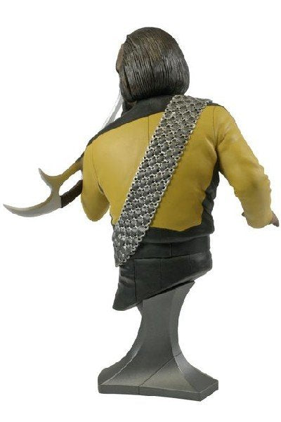 Star Trek LT Commander Worf maxi bust by Titan Entertainment