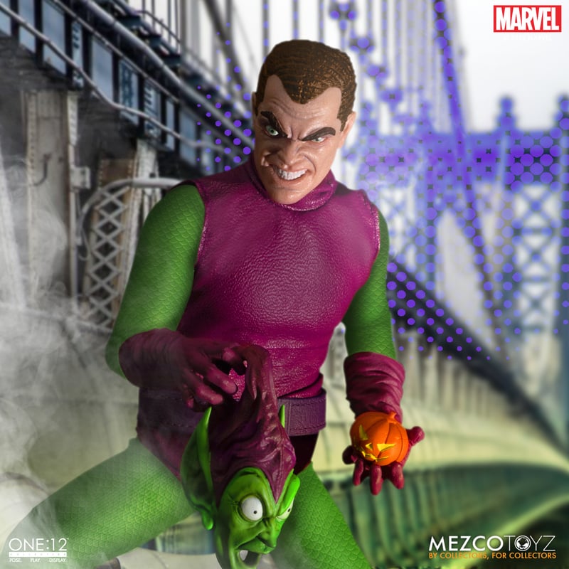 Green Goblin Deluxe One:12 Collective action figure by Mezco