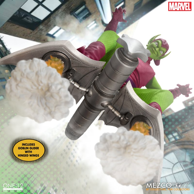 Green Goblin Deluxe One:12 Collective action figure by Mezco