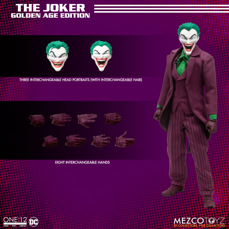 One:12 Collective Golden Age Joker action figure