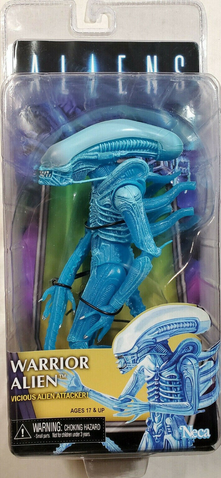 Aliens series 11 Translucent Blue Warrior Alien 7