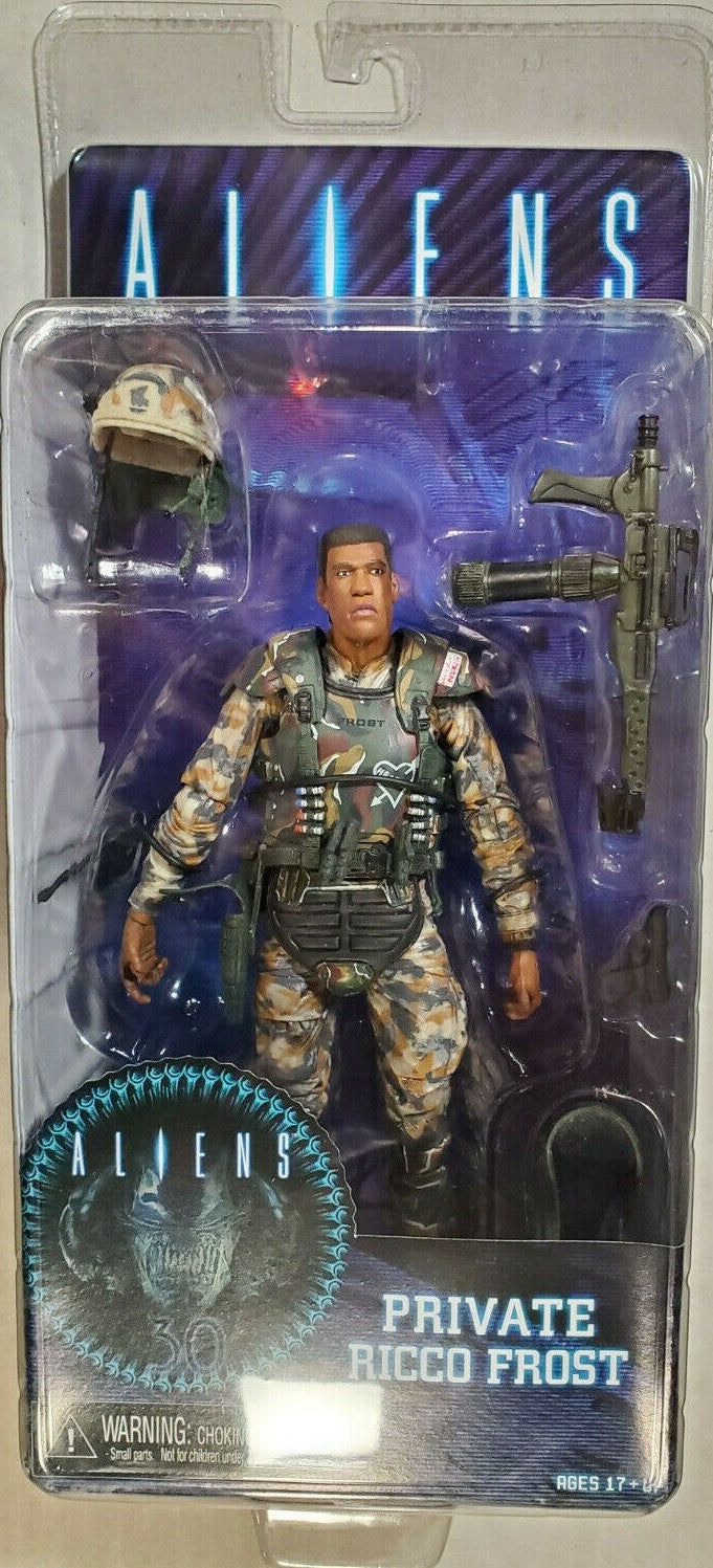 Aliens series 9 PRIVATE RICCO FROST 7" action figure