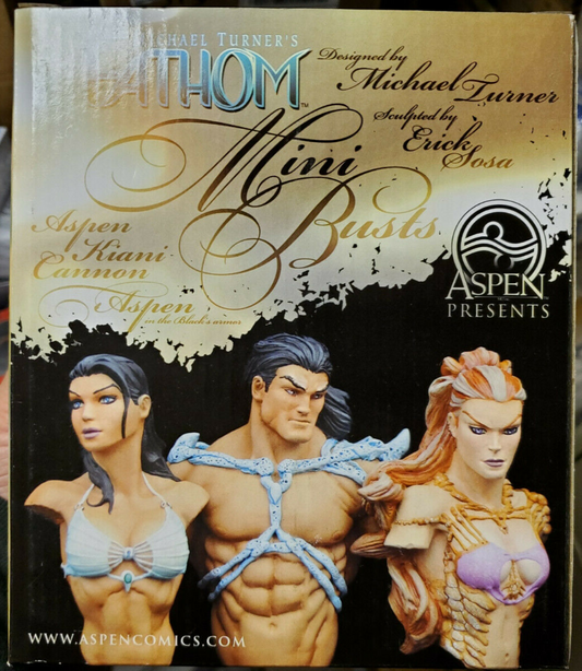 CANNON HAWKE mini bust from FATHOM series