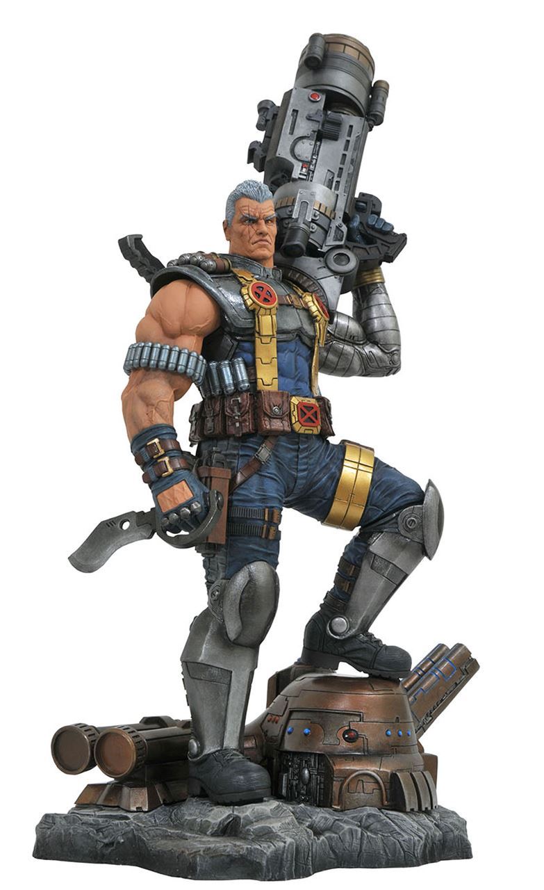 Cable Marvel Premier statue