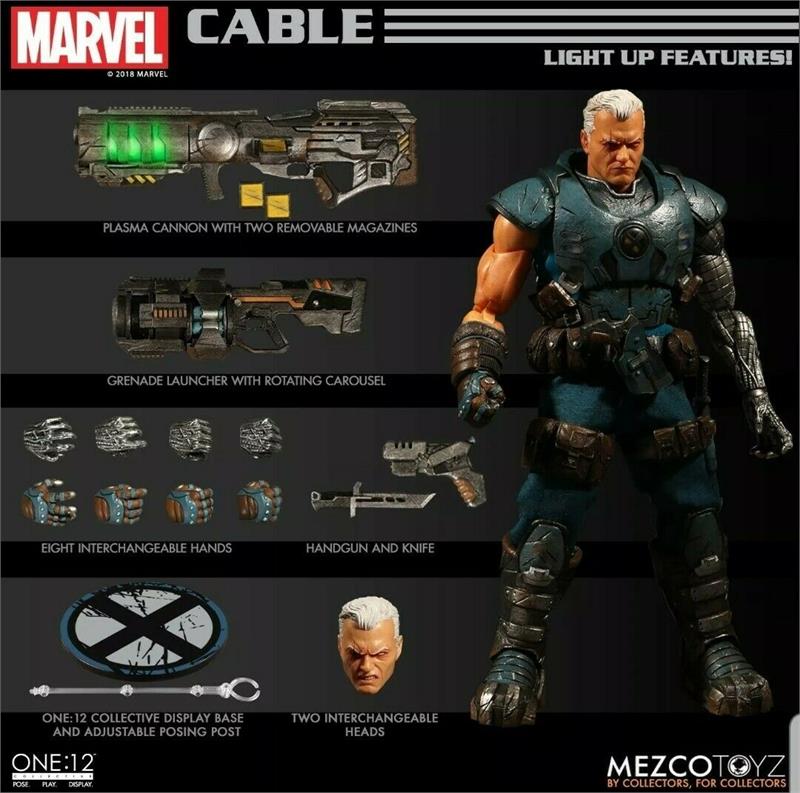Cable One:12 Collective action figure