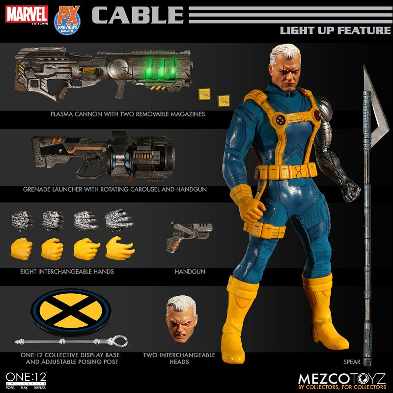 Cable PX One:12 Collective action figure