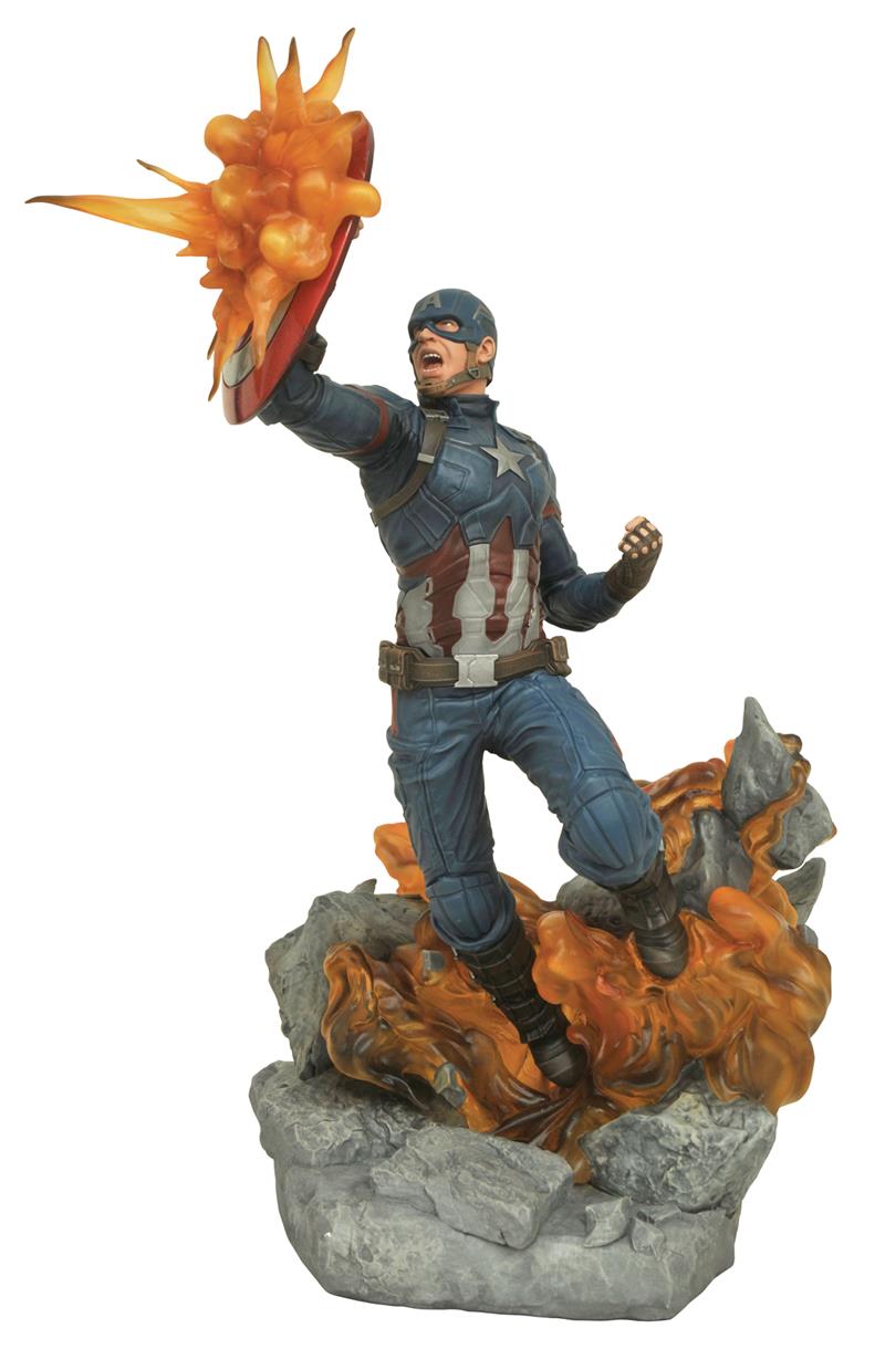 Captain America Civil War statue