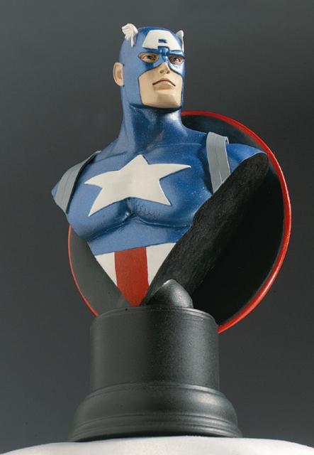 Captain America mini bust