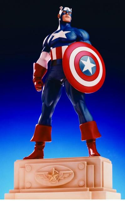 Captain America mini statue