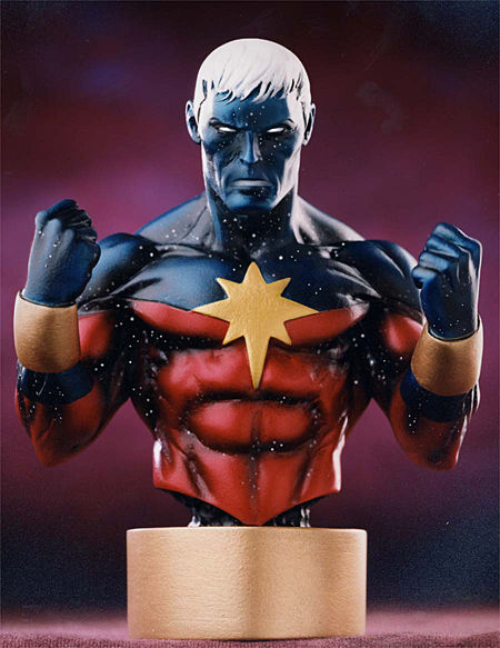 Captain Marvel Modern mini bust