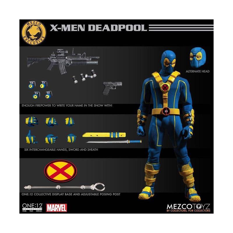 Deadpool X-Men SDCC One:12 Collective action figure