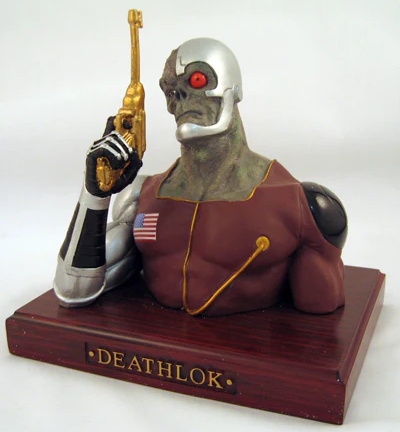 Deathlok Earth X mini bust