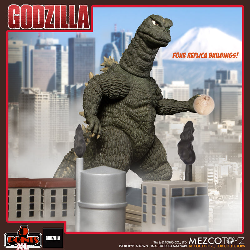 Godzilla vs Hedorah action figure set