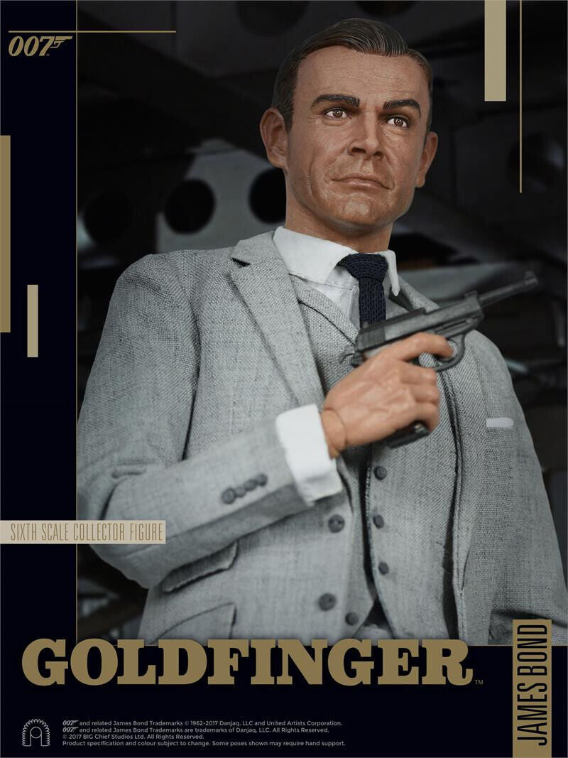 Goldfinger JAMES BOND 007 1/6 Scale action figure