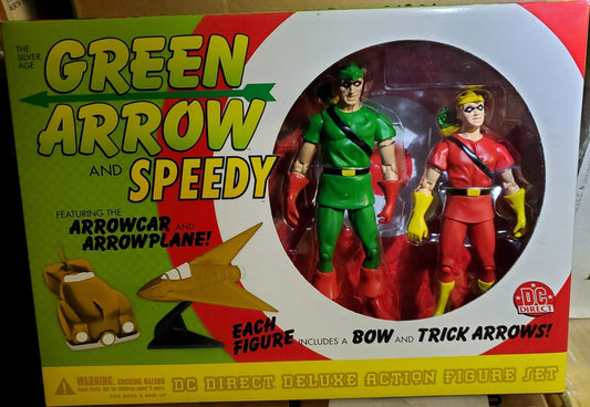 Green Arrow and Speedy Deluxe action figure set
