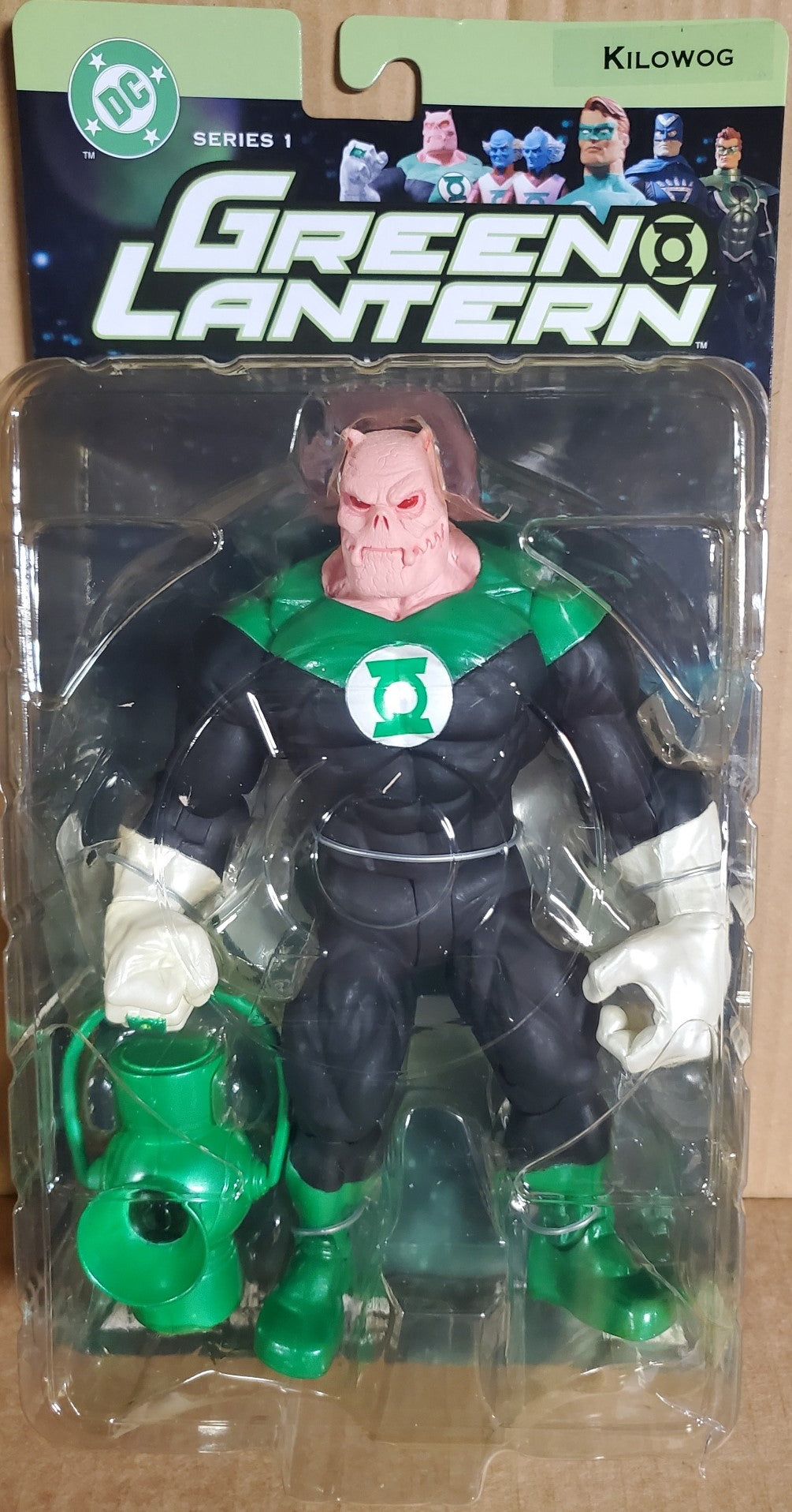 Green Lantern series 1 KILOWOG action figure