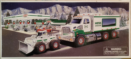 HESS Toy Truck and Front Loader 
