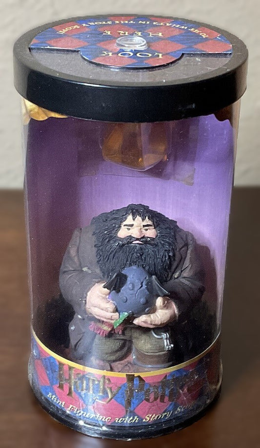  Harry Potter Hagrid mini figurine w/Story Scope