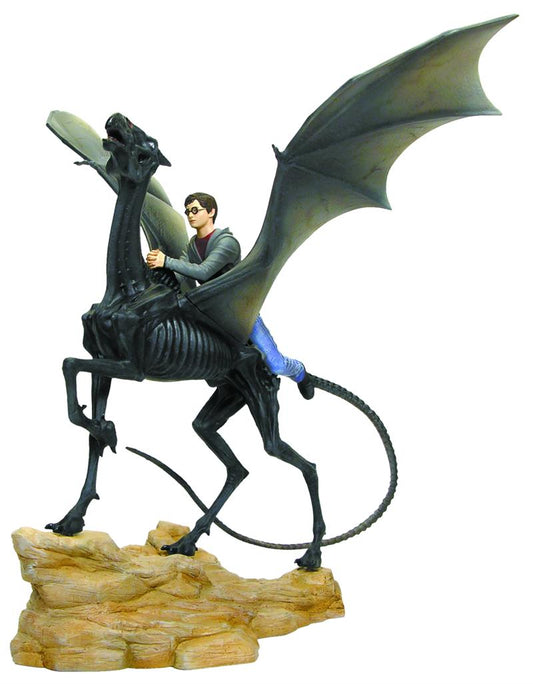 Harry Potter on Thestral statue
