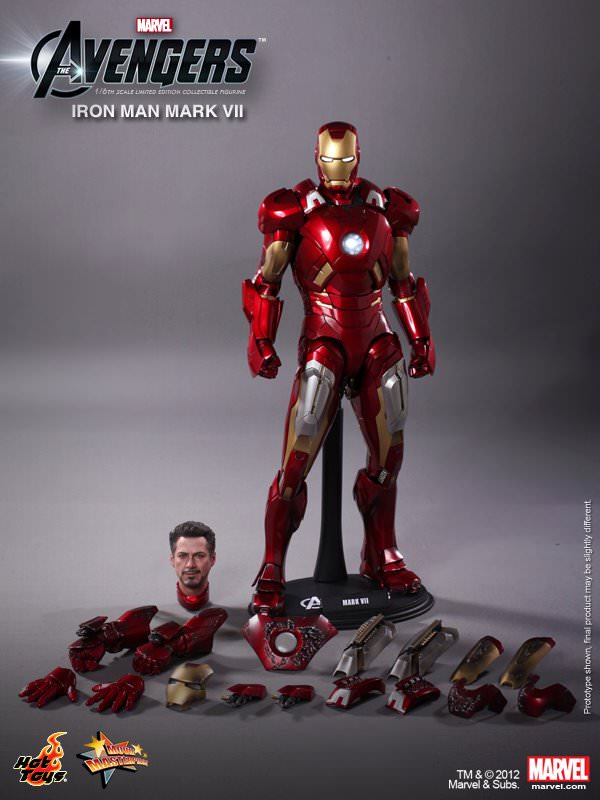 Hot Toys Iron Man NK VII action figure